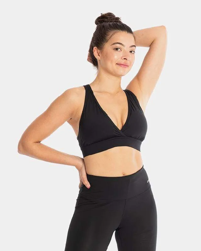Women's plunge bras for low - cut topsFaV Bra – Booya Black