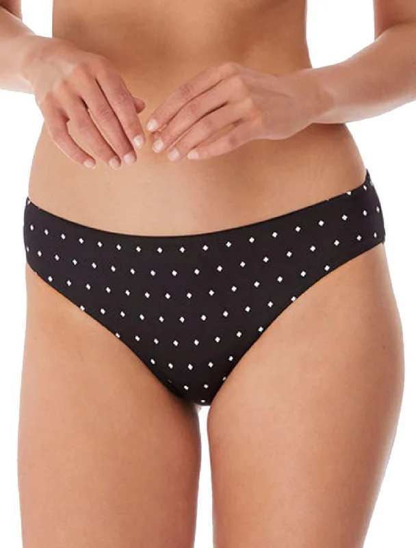Women's spandex - blend briefs for stretchFreya Jewel Cove Classic Swim Brief | Black Polka Dot Bikini Briefs | Freya Swimwear Women's spandex - blend briefs for stretchFreya Jewel Cove Classic Swim Brief | Black Polka Dot Bikini Briefs | Freya Swimwear