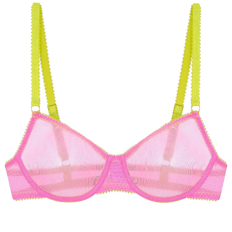 Women's floral - patterned brasHattie Clean Tulle Underwire Bra