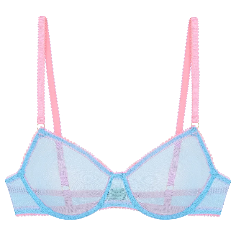 Women's bras with a neoprene componentLayla Clean Tulle Underwire Bra