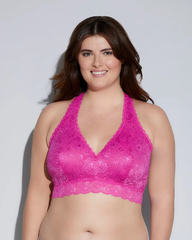 Women's full - cup bras for maximum coverageBralette Taglie Comode Racie Con Spalline Incrociate