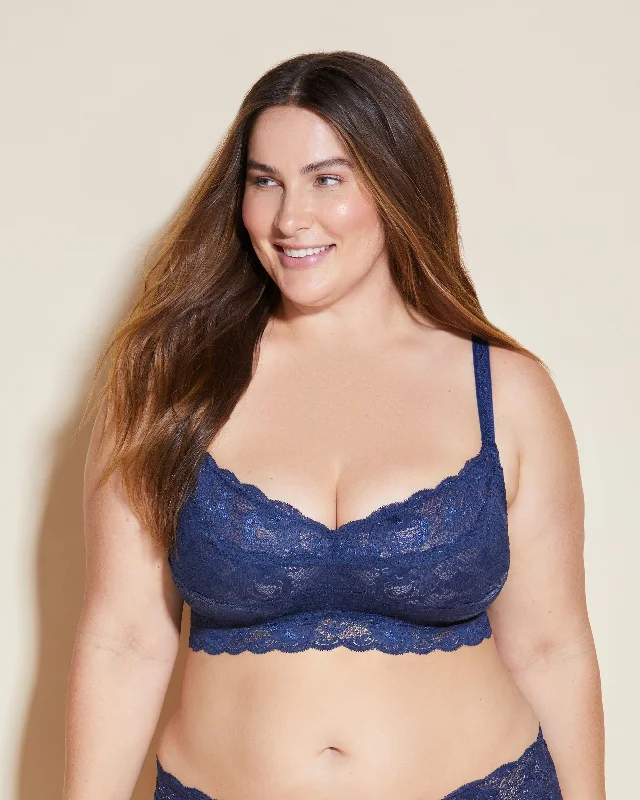 Women's strapless bras with silicone gripExtended Sweetie Bralette