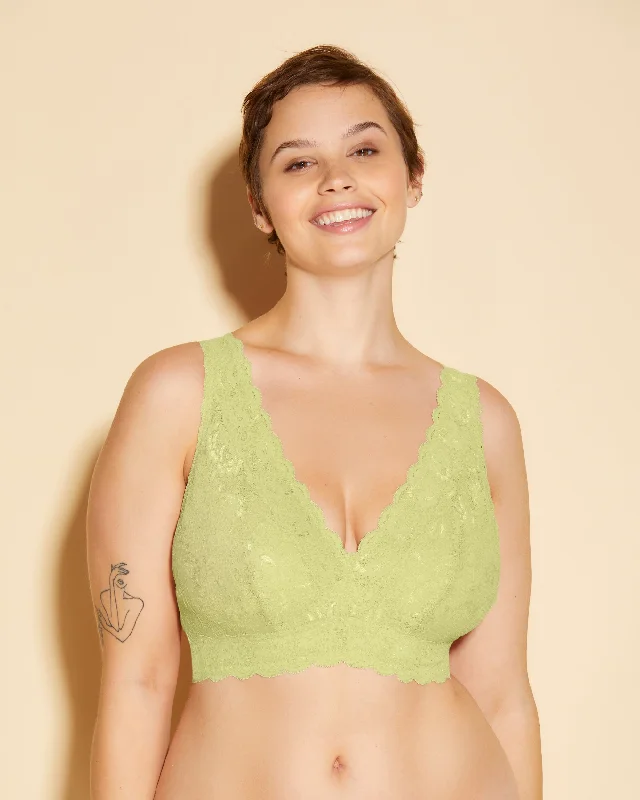 Women's bras with a slimming effectSuper Curvy Plungie Longline Bralette