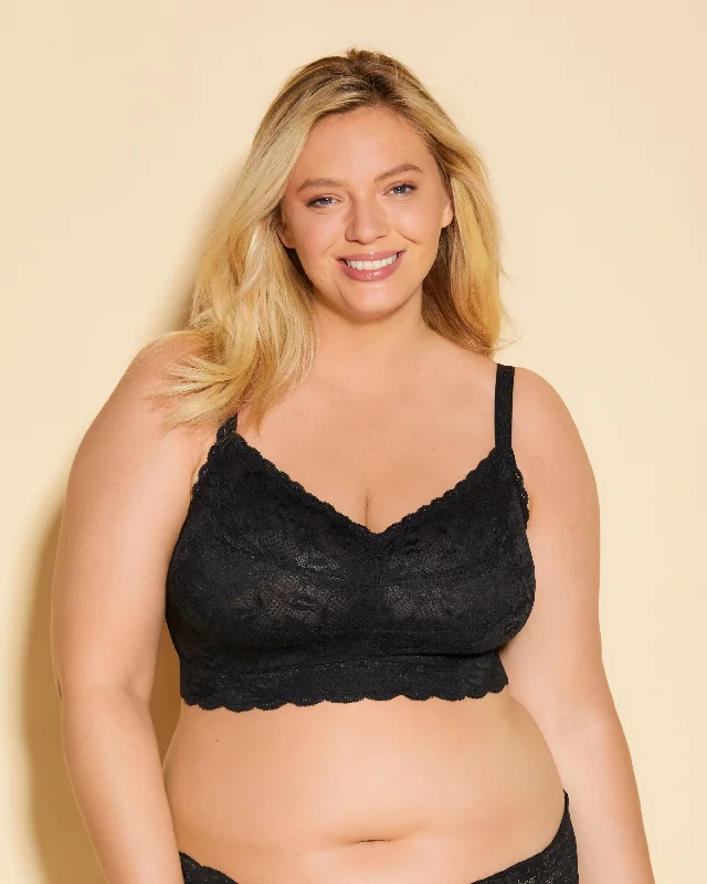 Women's bras with a lace overlayUltra Curvy Bralette Sweetie