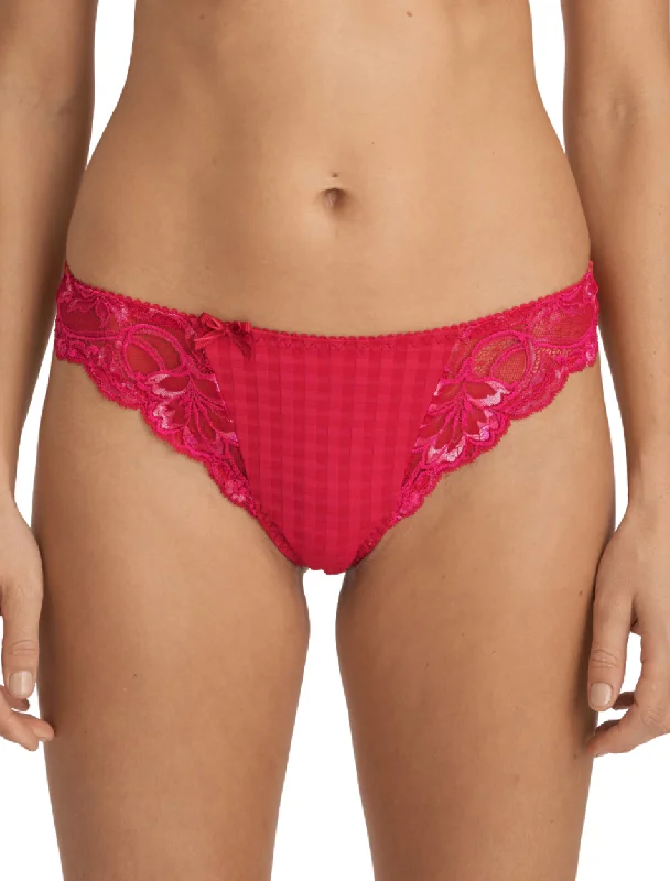 Women's support - enhanced briefs for added comfortPrimaDonna Madison Thong Briefs, Persian Red Women's support - enhanced briefs for added comfortPrimaDonna Madison Thong Briefs, Persian Red