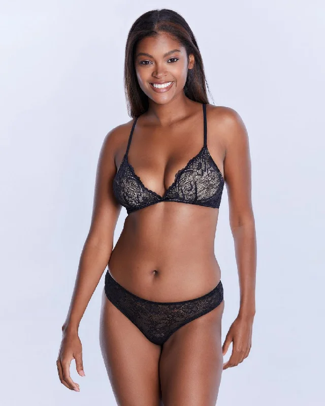 Women's white bras for a clean appearanceAll Lace Bralette