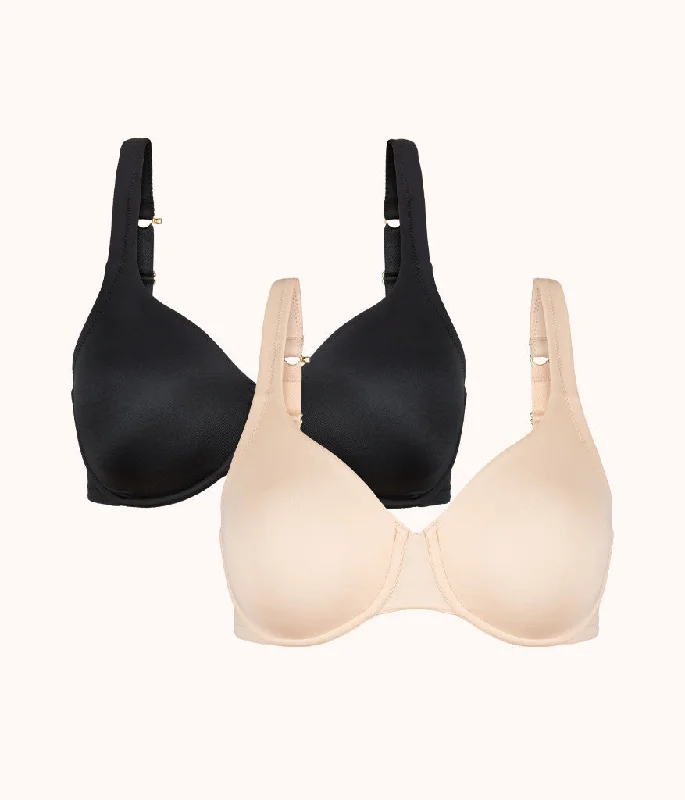 Women's Hanes bras for budget - friendly optionsWomen's Hanes bras for budget - friendly optionsThe Minimizer Bra Bundle: Jet Black/Toasted Almond