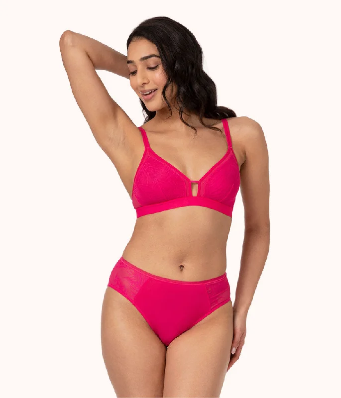 Women's unpadded bras for a natural lookWomen's unpadded bras for a natural lookThe Smooth Lace Bralette: Magenta Women's unpadded bras for a natural lookWomen's unpadded bras for a natural lookThe Smooth Lace Bralette: Magenta