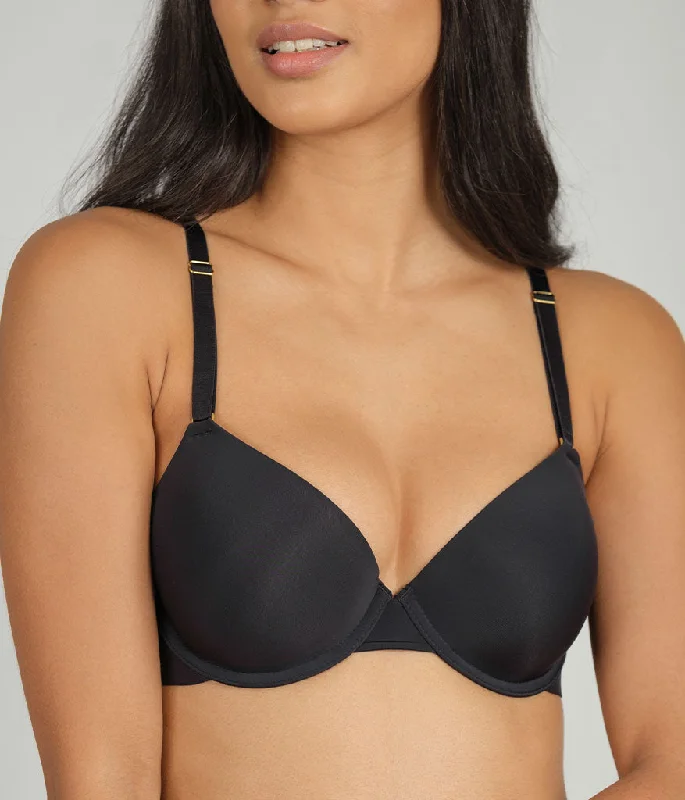 Women's bras with a silk blend for luxuryWomen's bras with a silk blend for luxuryThe T-Shirt Bra: Jet Black Women's bras with a silk blend for luxuryWomen's bras with a silk blend for luxuryThe T-Shirt Bra: Jet Black