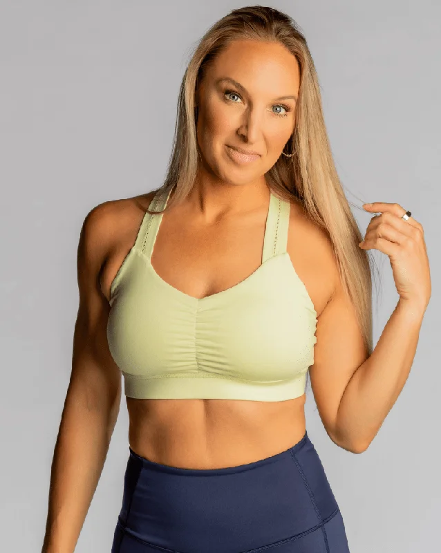 Women's Calvin Klein bras for different cup sizesY-Back Bra – Citron