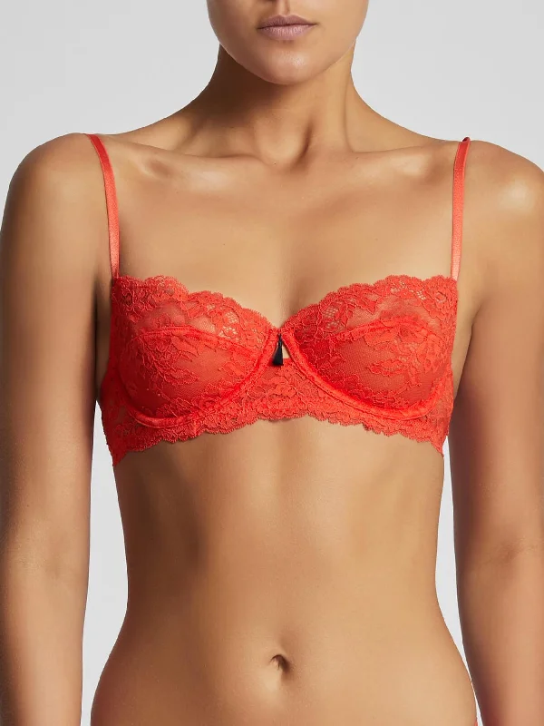 Women's bras crafted from stretchy spandexWomen's bras crafted from stretchy spandexZest Balconette Underwire Bra