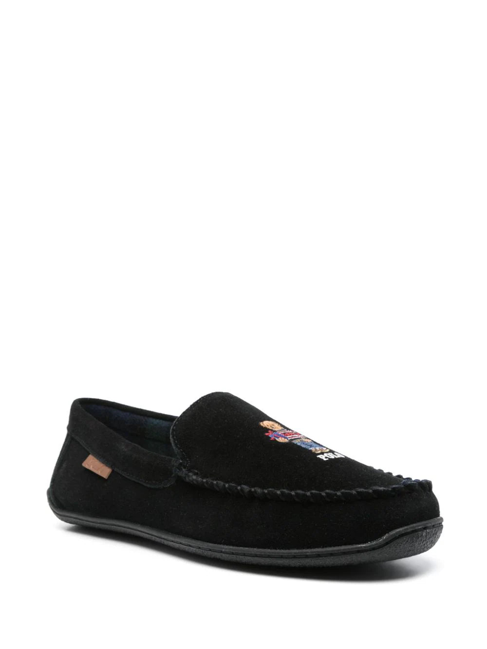 Women's bamboo fiber socks for eco - friendlinessBRENAN Mens Moccasin Slippers Black Suede Women's bamboo fiber socks for eco - friendlinessBRENAN Mens Moccasin Slippers Black Suede