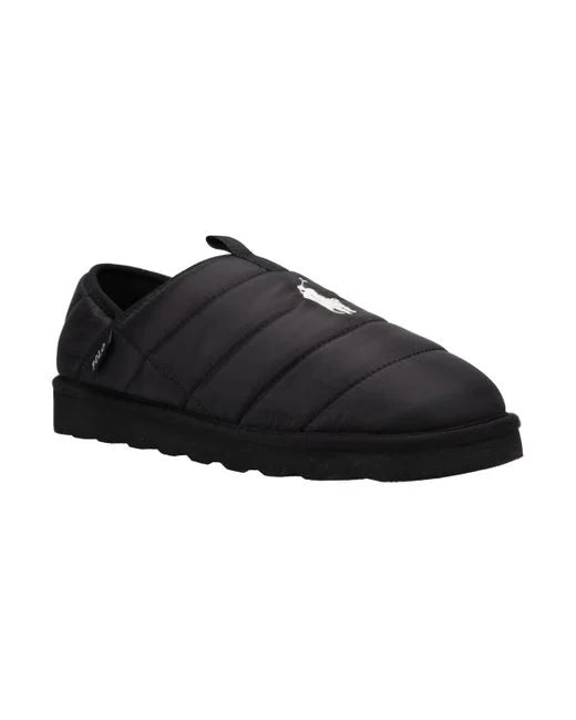 Women's microfiber socks for a lightweight optionEVERETT Mens Full Slippers Black