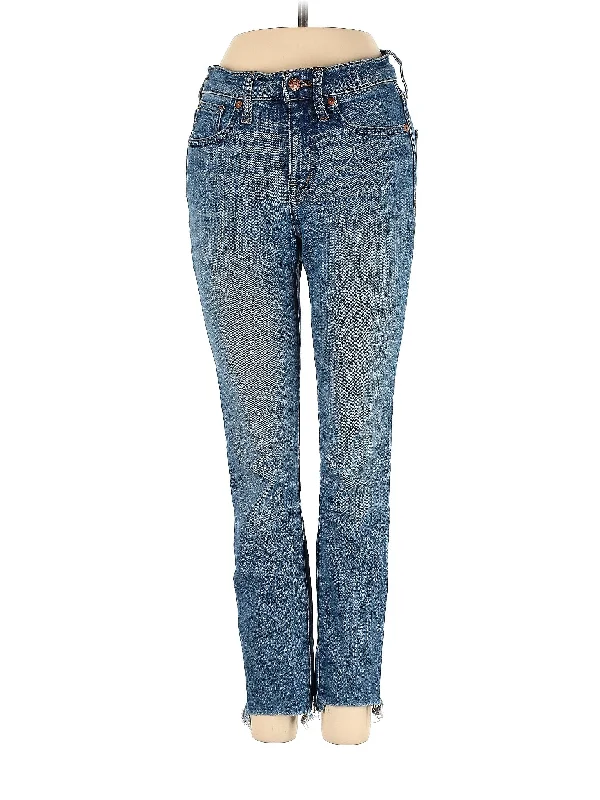Women's pocket - equipped casual pants Button - fly women jeans with a traditional touch High-Rise Straight-leg Jeans in Light Wash Women's pocket - equipped casual pants Button - fly women jeans with a traditional touch High-Rise Straight-leg Jeans in Light Wash