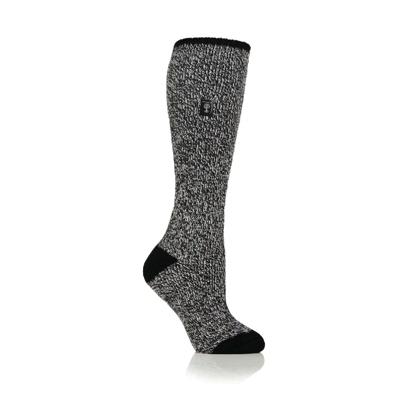 Women's thigh - high socks in a fishnet patternLadies RHS Original Wellington Boot Socks - Black Twist Women's thigh - high socks in a fishnet patternLadies RHS Original Wellington Boot Socks - Black Twist