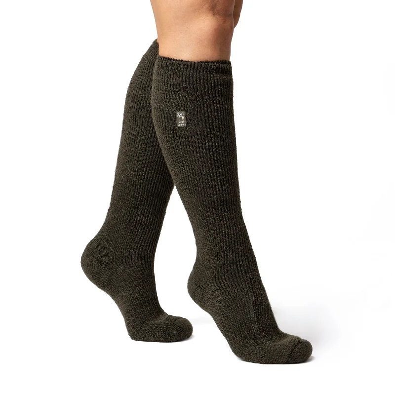 Women's thermal socks for cold weatherLadies Original Outdoors Long Gardening Socks - Forest Green Women's thermal socks for cold weatherLadies Original Outdoors Long Gardening Socks - Forest Green