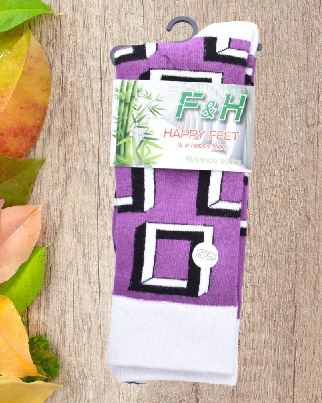 Purple / White Squares