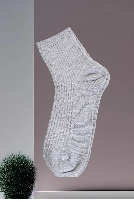 Women's thermal socks for cold weatherRibbed Ankle Socks