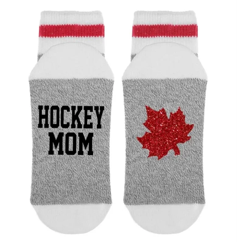 Women's compression socks for improved circulationSOCK *ITM-HOCKEY MOM