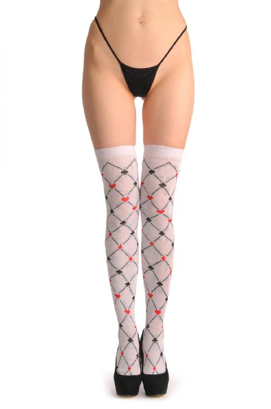 Women's wool - rich socks for winter warmthSmall Playing Suit On White