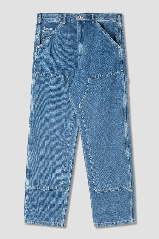 Women's spring - fresh floral pants Skinny women jeans with a form - fitting design Double Knee Pant (Heavy Stone Wash Denim) Women's spring - fresh floral pants Skinny women jeans with a form - fitting design Double Knee Pant (Heavy Stone Wash Denim)