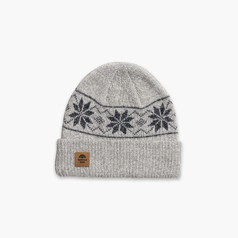 Women's leather - look socks for an edgy styleOcean Ragg Wool Mount Snow Beanie - Beige Women's leather - look socks for an edgy styleOcean Ragg Wool Mount Snow Beanie - Beige