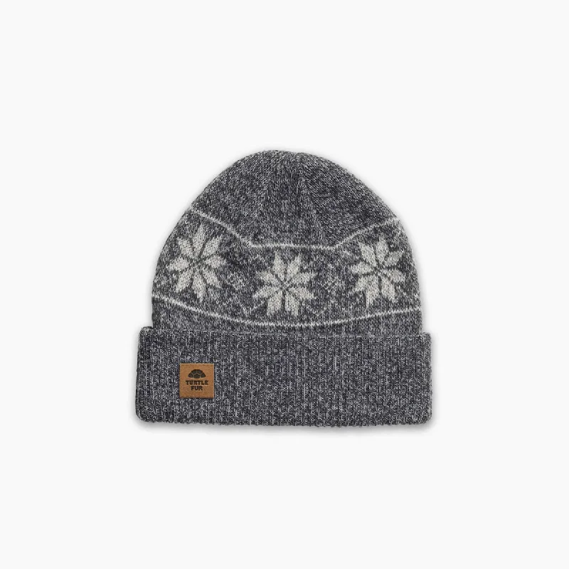 Women's anti - odor socks for long - day freshnessOcean Ragg Wool Mount Snow Beanie - Gray Women's anti - odor socks for long - day freshnessOcean Ragg Wool Mount Snow Beanie - Gray