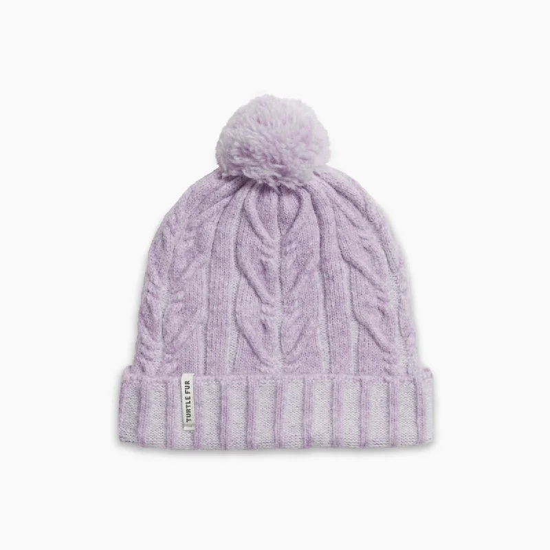 Women's microfiber socks for a lightweight optionRecycled Emma Pom - Lavender