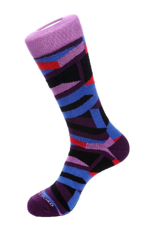 Women's satin - trimmed socks for a touch of eleganceJigsaw Puzzle Sock