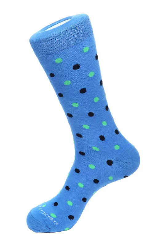 Women's cushioned sole socks for shock absorptionPolka Dots Sock