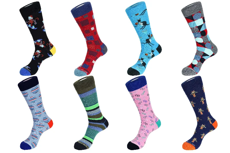 Women's spandex - infused socks for stretch8 Pair Value Pack Socks - 70005
