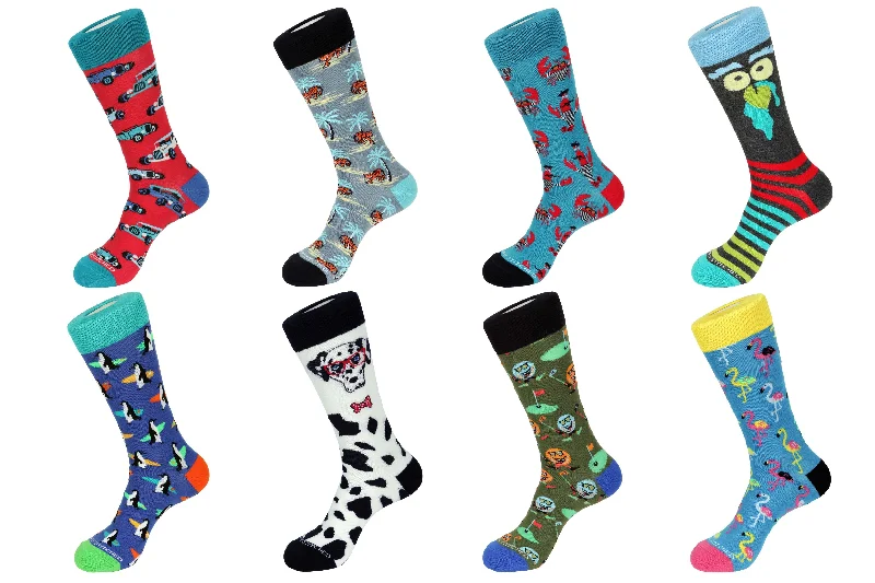 Women's quick - dry socks for water activities8 Pair Combo Pack
