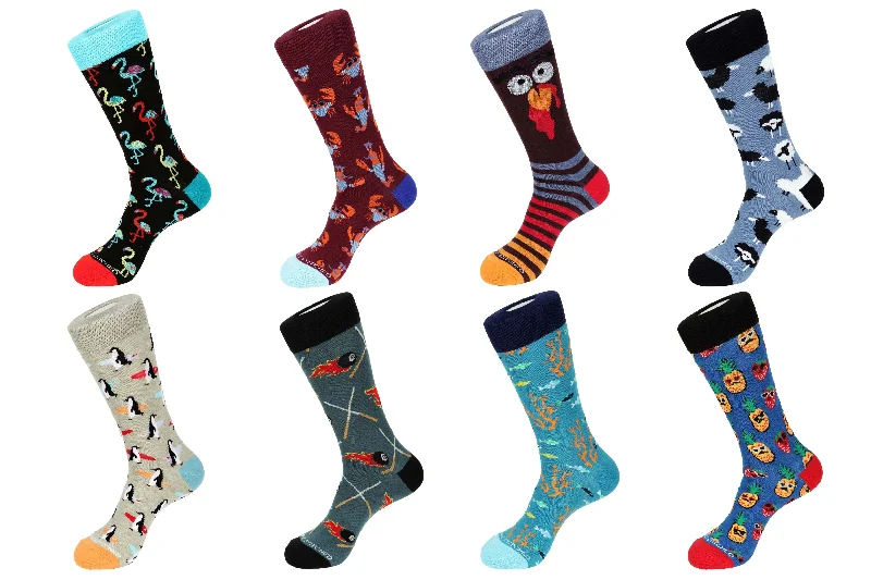 Women's non - slip socks for safety8 Pair Combo Pack