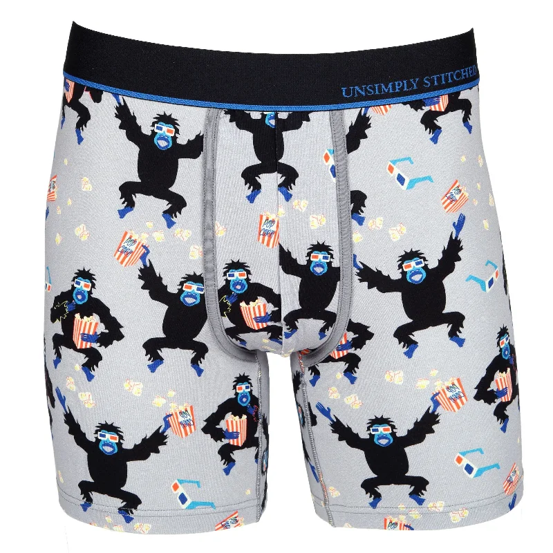 Women's quick - dry socks for water activities3D Gorilla Boxer Brief