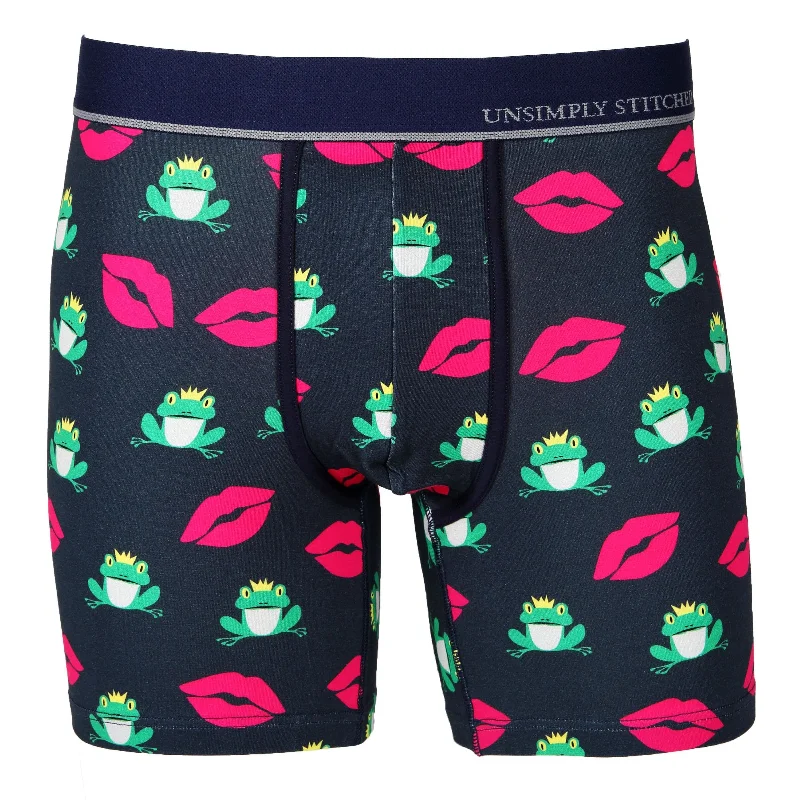 Women's silk - lined socks for a luxurious feelKiss The Prince Boxer Brief