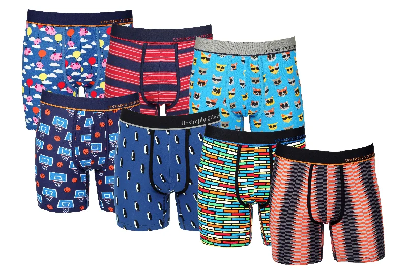Women's quick - dry socks for water activitiesBOXER BRIEF 7 PACK