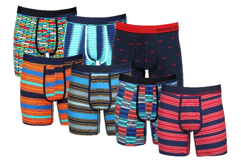 Women's cable - knit ankle socks for a cozy styleBOXER BRIEF 7 PACK