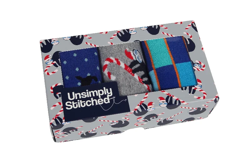 Women's adjustable - fit socks for a customized feelMERRY SLOTHMAS