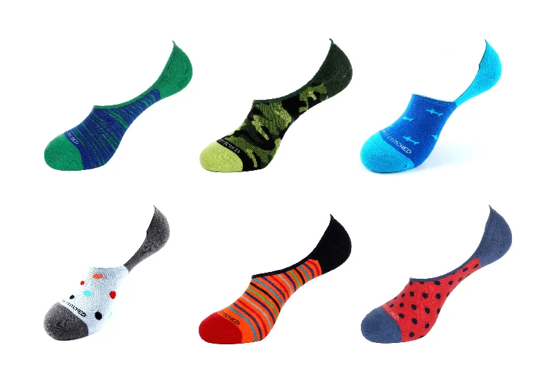 Women's cashmere - blend socks for extra softnessValue Pack 6021 No-Show Socks