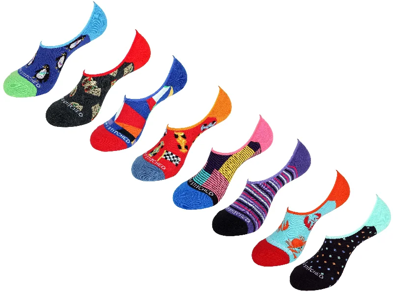 Women's adjustable - fit socks for a customized feelNo Shows Value Pack 5001