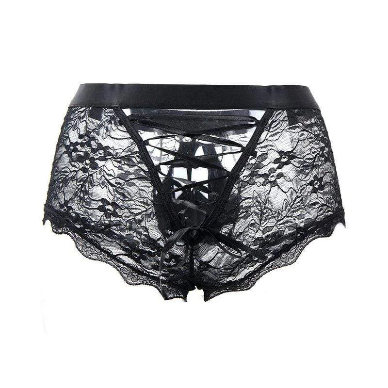 Women's moisture - wicking socks for sportsWomen's Gothic Strappy Lace Underwear