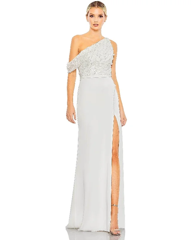 Mac Duggal 11264 Prom Long One Shoulder Formal Gown