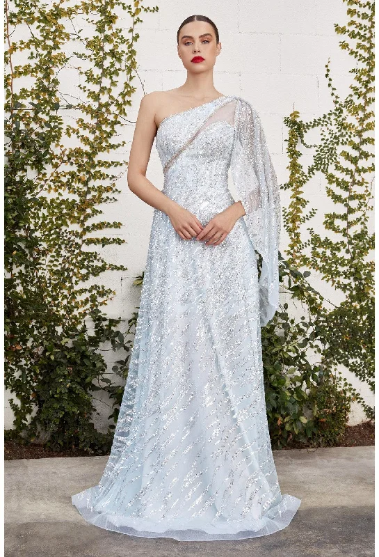 Andrea & Leo A1064 Prom Long One Shoulder Formal Dress